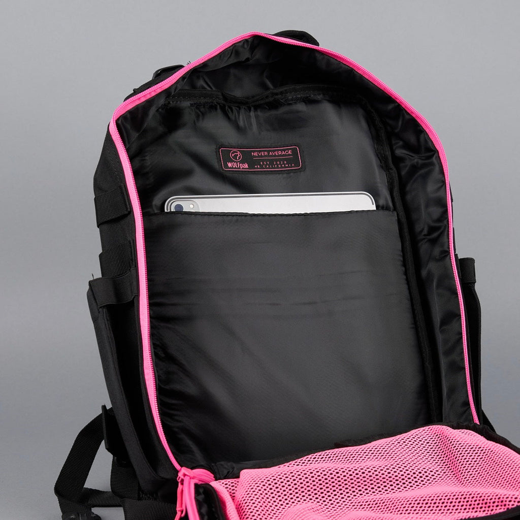 35L Black Neon Pink Meal Prep Management