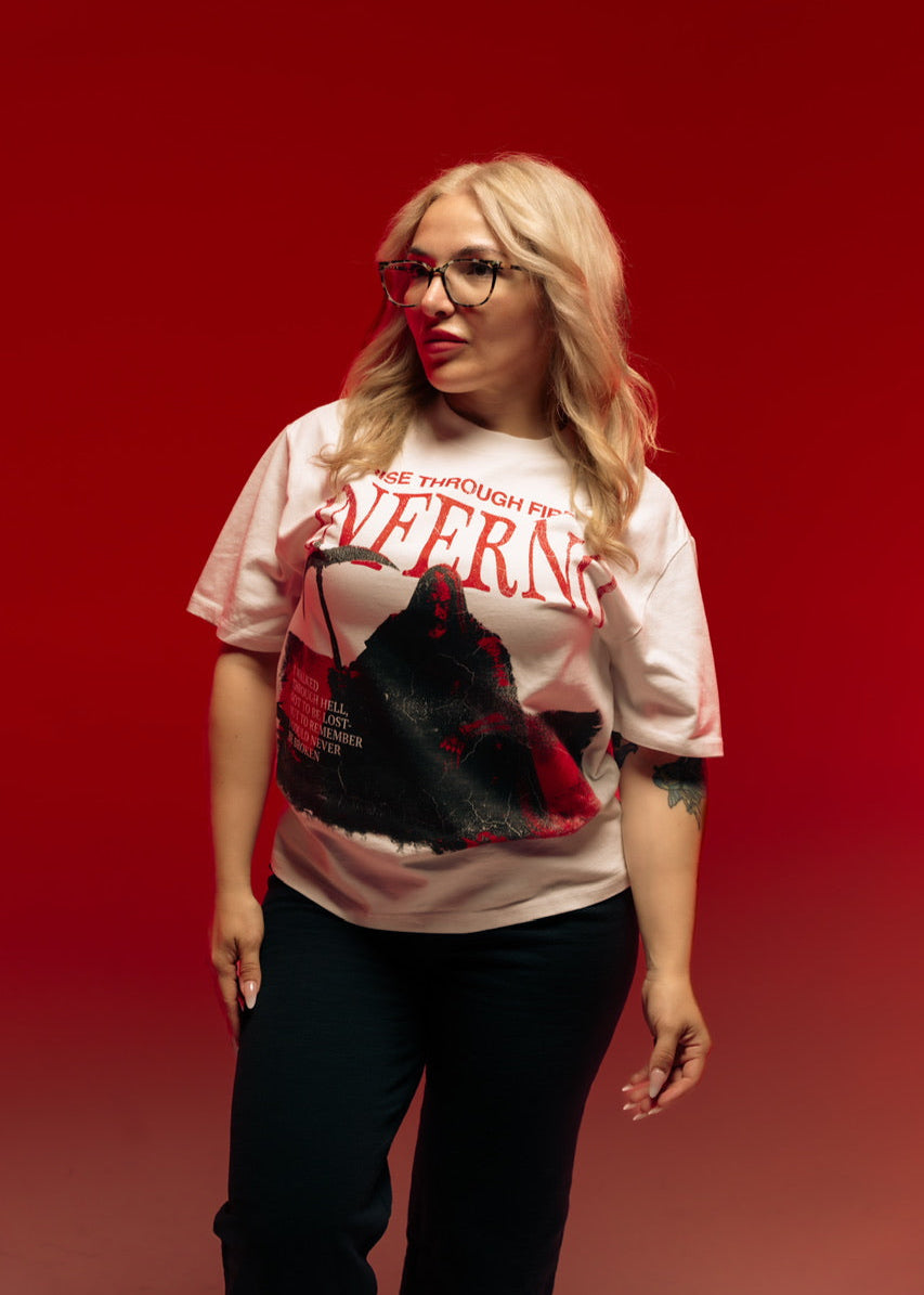 "Rise" Dante's Inferno Graphic T-Shirt