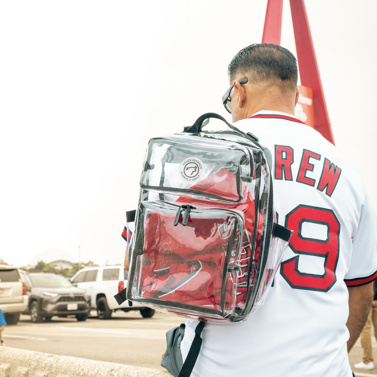 15L Backpack Clear