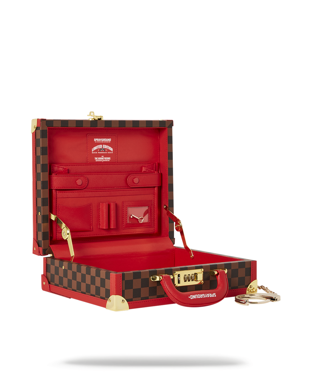 ALL OR NOTHING SHARKS IN PARIS ATTACH?? HANDCUFF BRIEFCASE