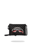 'WHAT THE BEEP' SHARK CROSSOVER CLUTCH