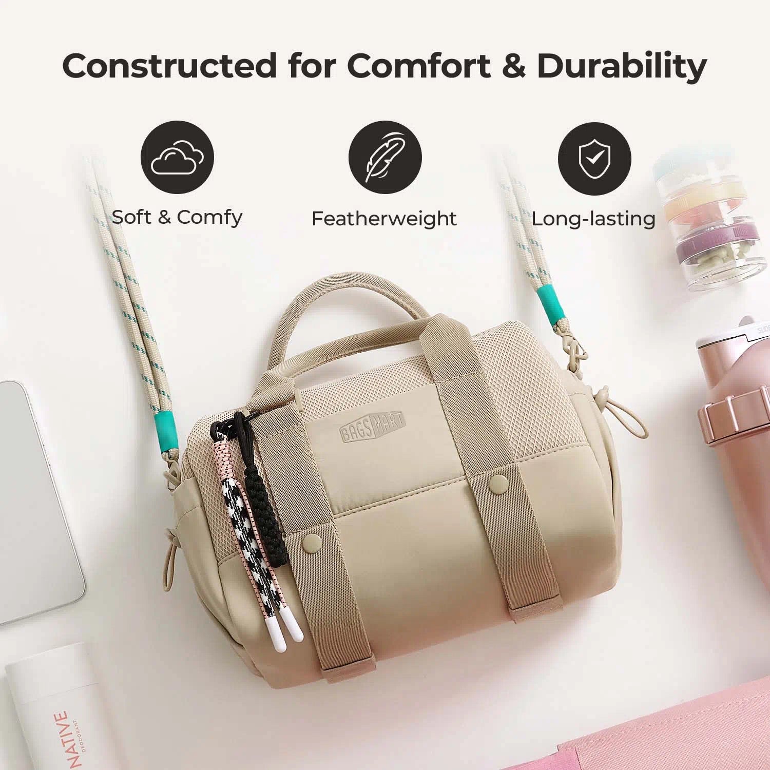 (FREE GIFT) 5.5L Mini Gym Duffle Bag