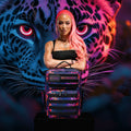 15L Backpack Neon Leopard