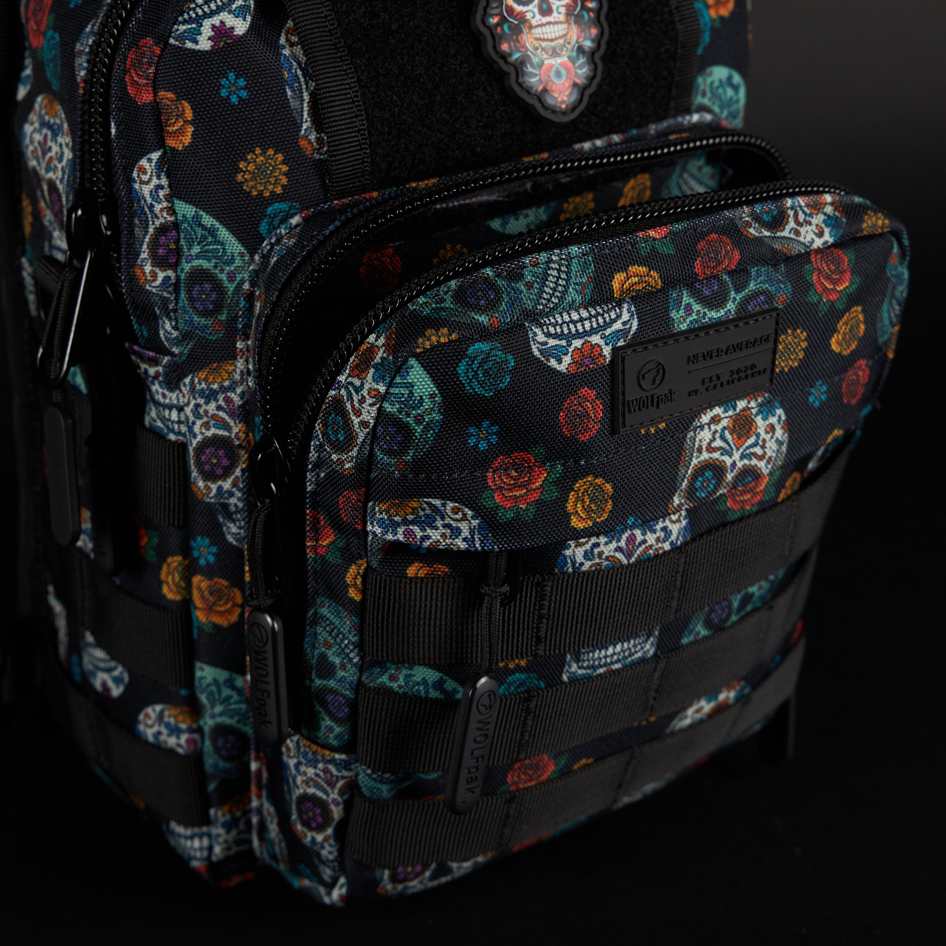 9L Tactical Sling Bag D??a de Los Muertos