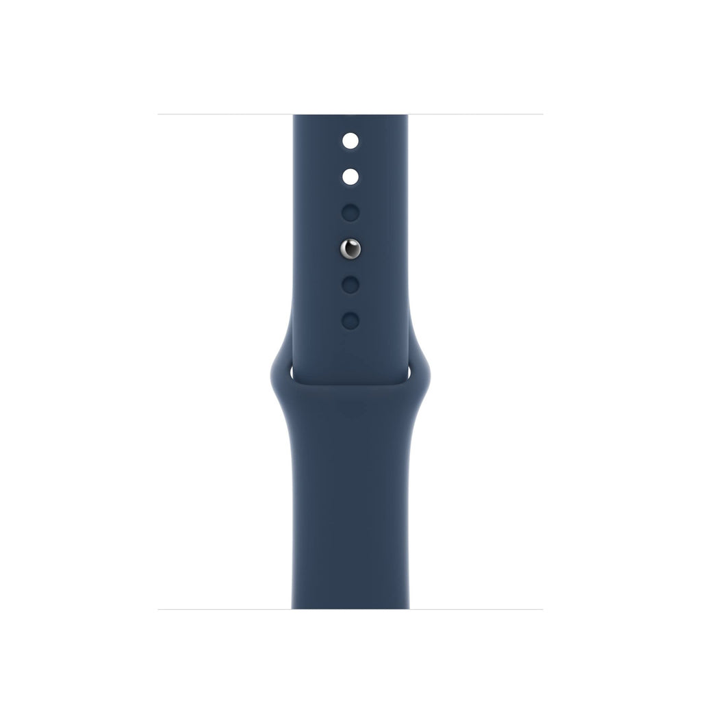 Apple Watch SE (GPS + Cellular) 40mm Silver Aluminum W/ Abyss Blue - MKQL3LL/A